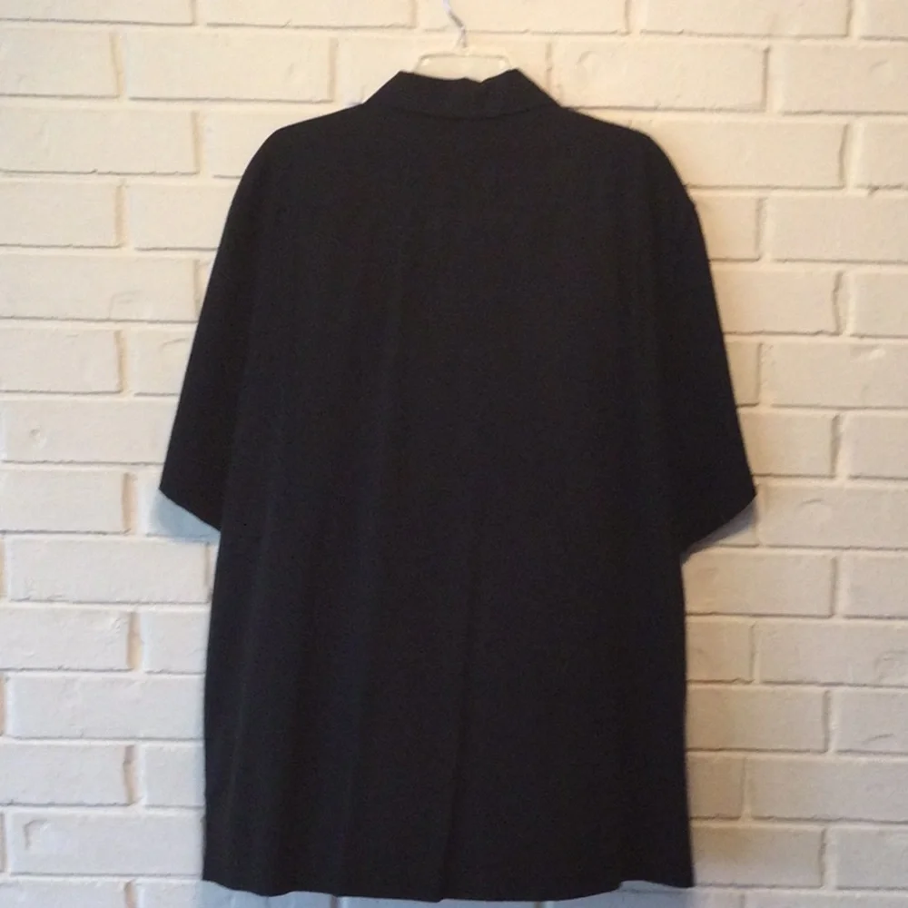 Caribbean Silk Blend Shirt Size X Large NEW - Picture 4 of 4